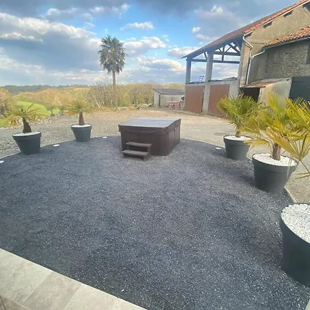 Villa Chez Bascans Corps De Ferme Renove Avec Jacuzzi Et Piscines 2 Bassins *