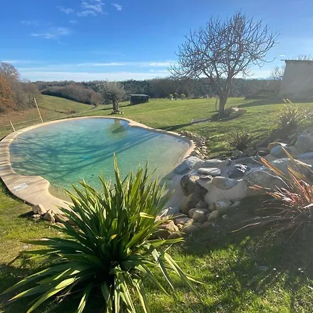 Chez Bascans Corps De Ferme Renove Avec Jacuzzi Et Piscines 2 Bassins